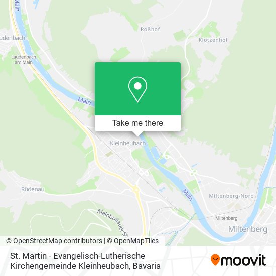 St. Martin - Evangelisch-Lutherische Kirchengemeinde Kleinheubach map