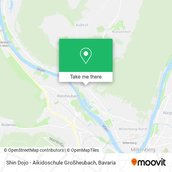Карта Shin Dojo - Aikidoschule Großheubach