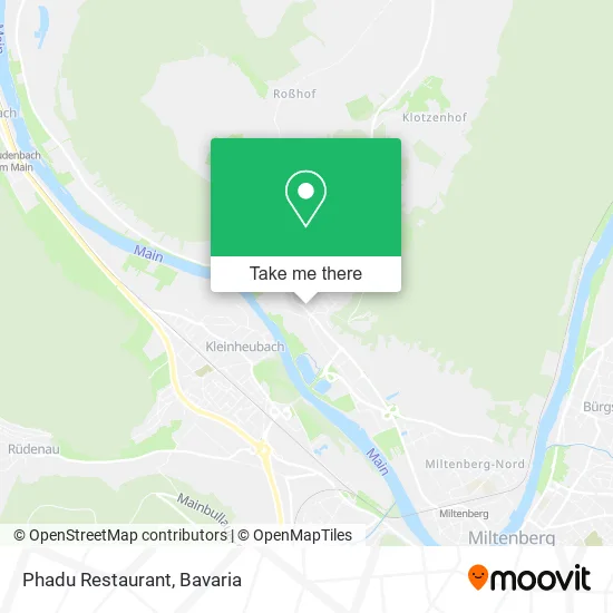 Карта Phadu Restaurant