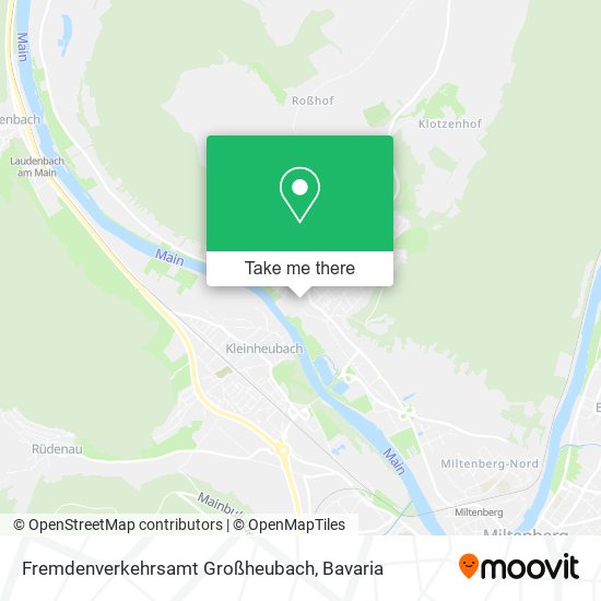 Fremdenverkehrsamt Großheubach map