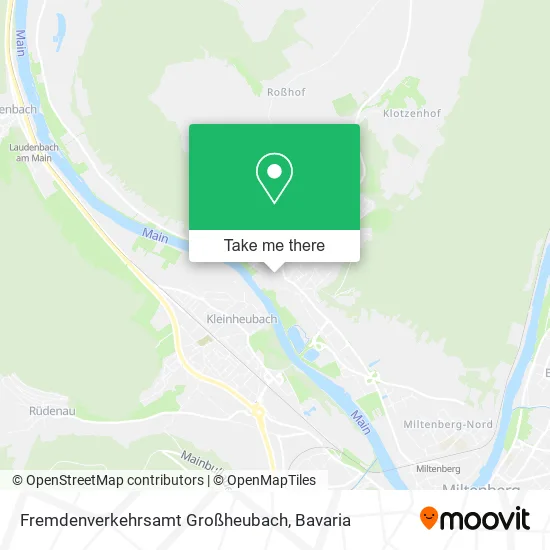 Карта Fremdenverkehrsamt Großheubach