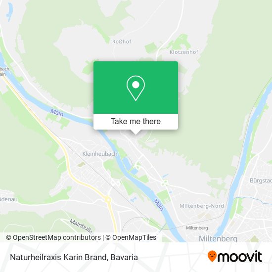 Naturheilraxis Karin Brand map