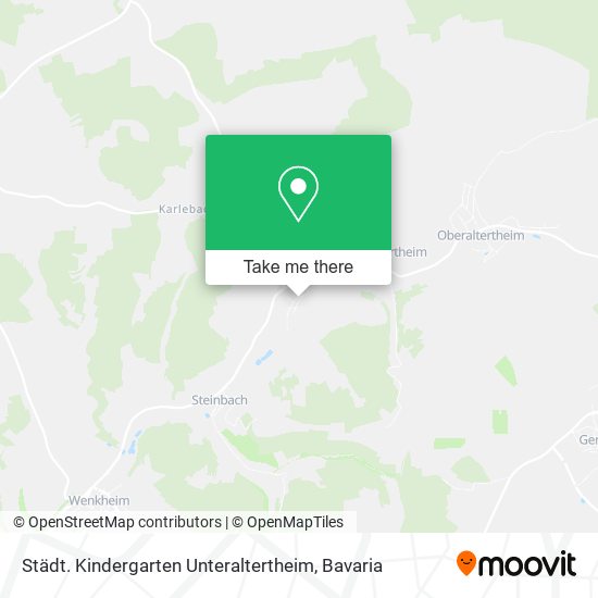 Städt. Kindergarten Unteraltertheim map