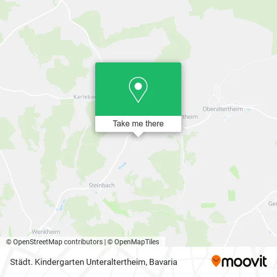 Карта Städt. Kindergarten Unteraltertheim
