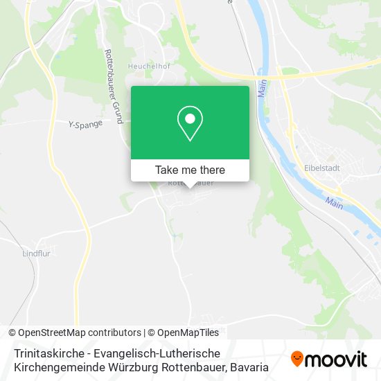 Trinitaskirche - Evangelisch-Lutherische Kirchengemeinde Würzburg Rottenbauer map