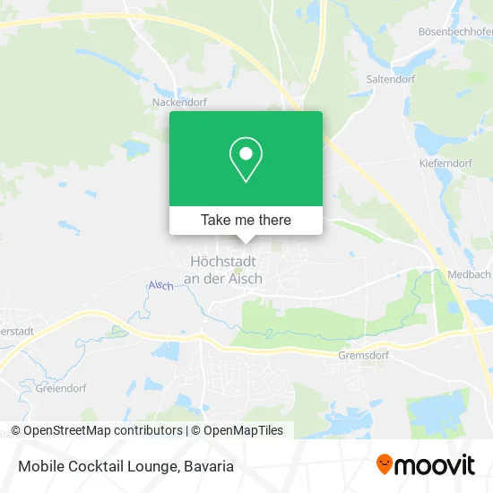 Карта Mobile Cocktail Lounge