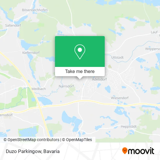 Карта Duzo Parkingow