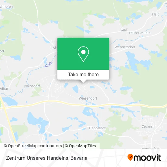 Карта Zentrum Unseres Handelns