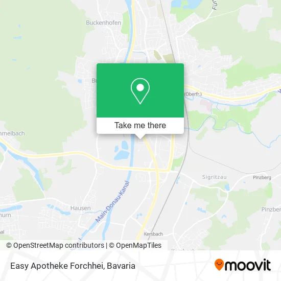 Карта Easy Apotheke Forchhei