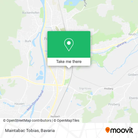 Карта Maintabac Tobias