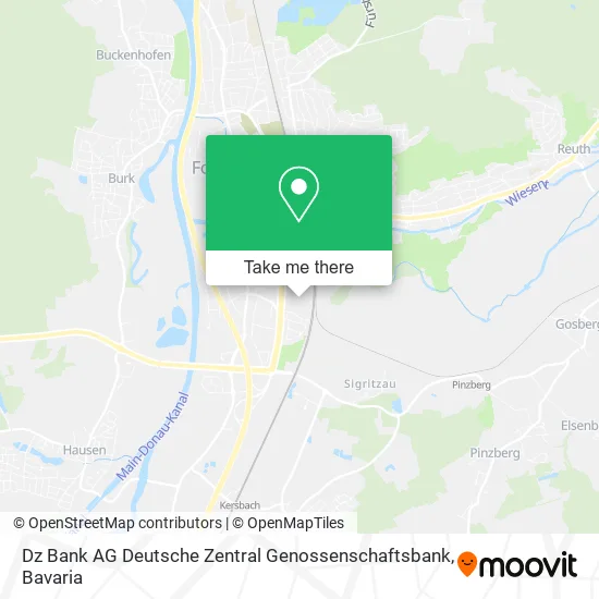 Карта Dz Bank AG Deutsche Zentral Genossenschaftsbank