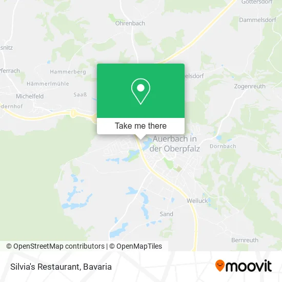 Карта Silvia's Restaurant