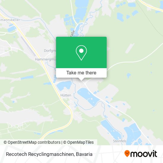 Recotech Recyclingmaschinen map