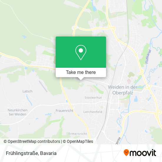 Frühlingstraße map