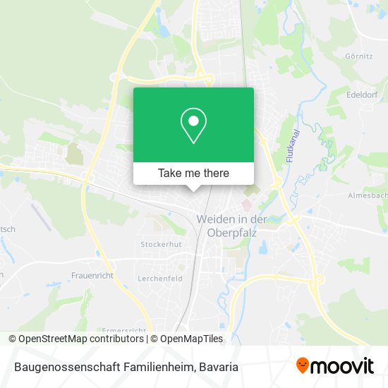 Baugenossenschaft Familienheim map