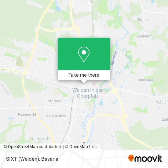 Карта SIXT (Weiden)