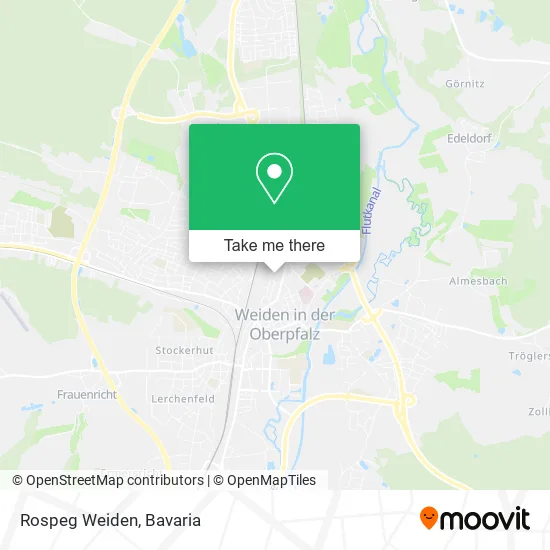 Карта Rospeg Weiden