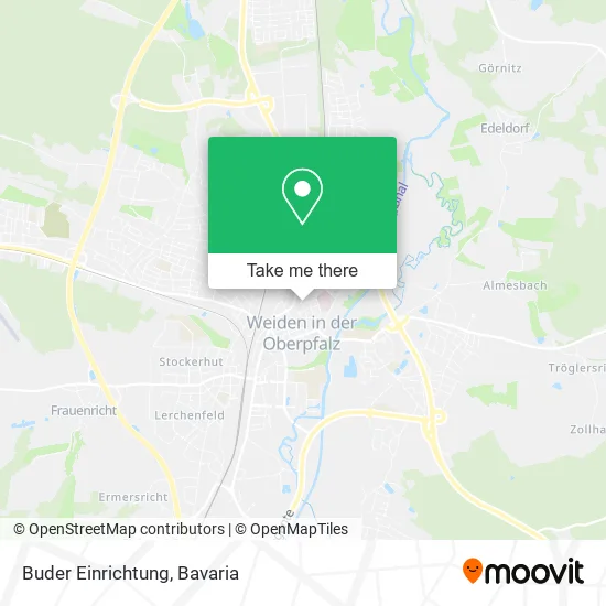 Buder Einrichtung map