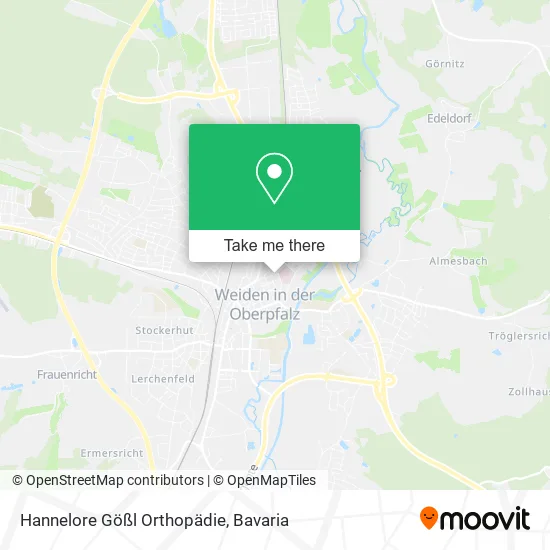 Карта Hannelore Gößl Orthopädie