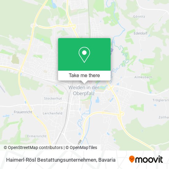 Haimerl-Rösl Bestattungsunternehmen map