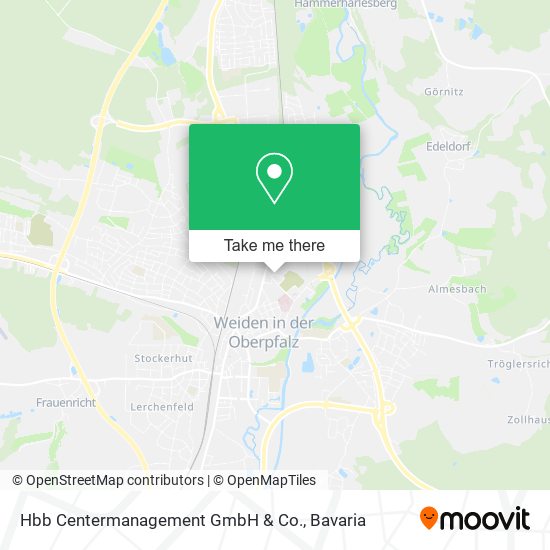 Hbb Centermanagement GmbH & Co. map