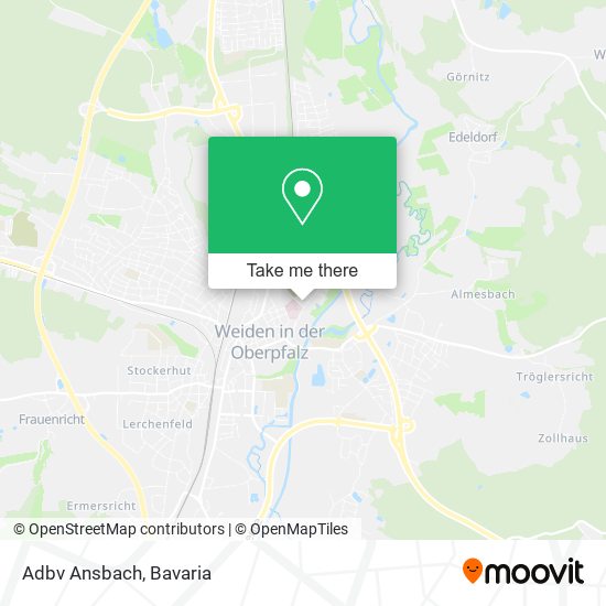 Карта Adbv Ansbach