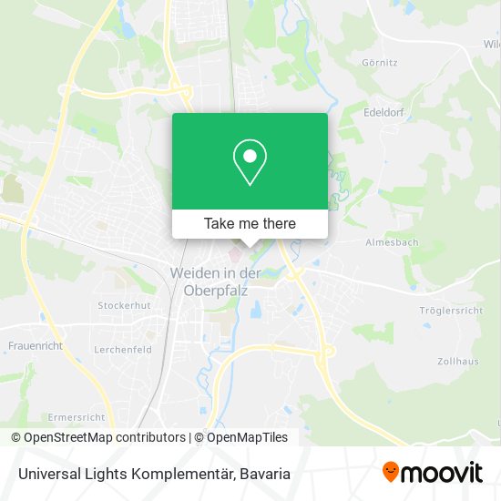 Карта Universal Lights Komplementär