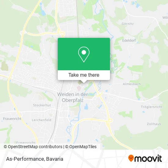 Карта As-Performance