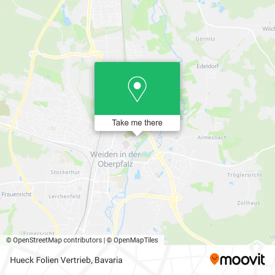 Карта Hueck Folien Vertrieb