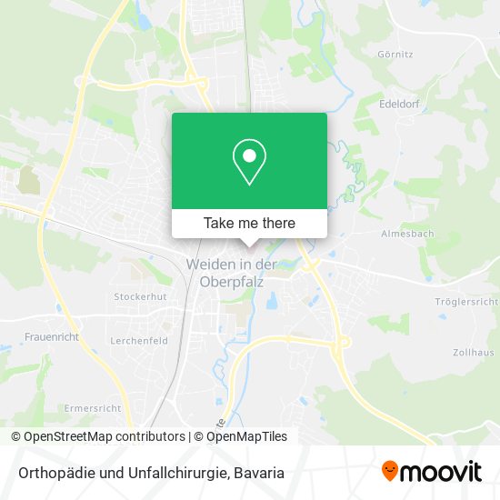 Orthopädie und Unfallchirurgie map