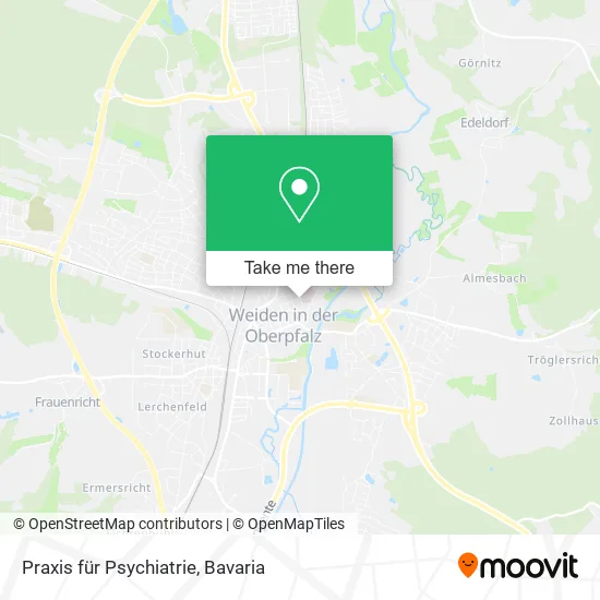 Карта Praxis für Psychiatrie