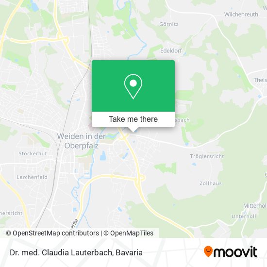 Dr. med. Claudia Lauterbach map