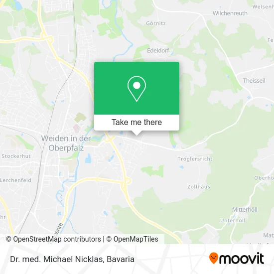 Карта Dr. med. Michael Nicklas