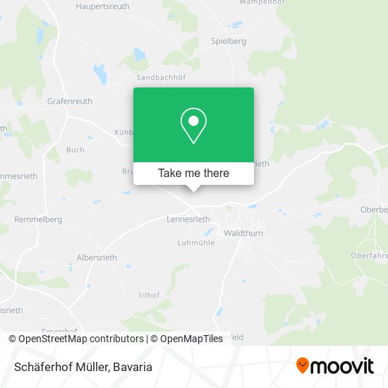 Schäferhof Müller map