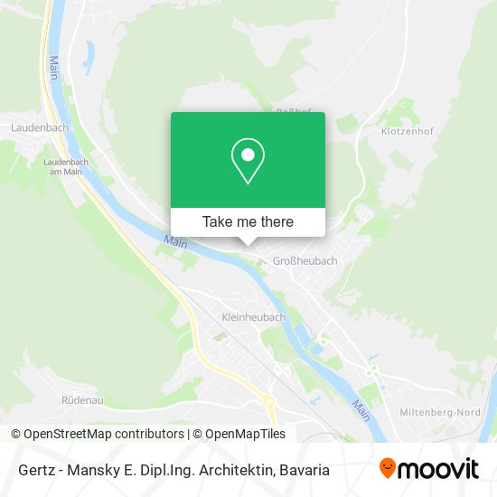 Gertz - Mansky E. Dipl.Ing. Architektin map