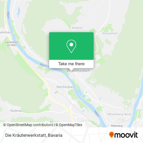 Die Kräuterwerkstatt map