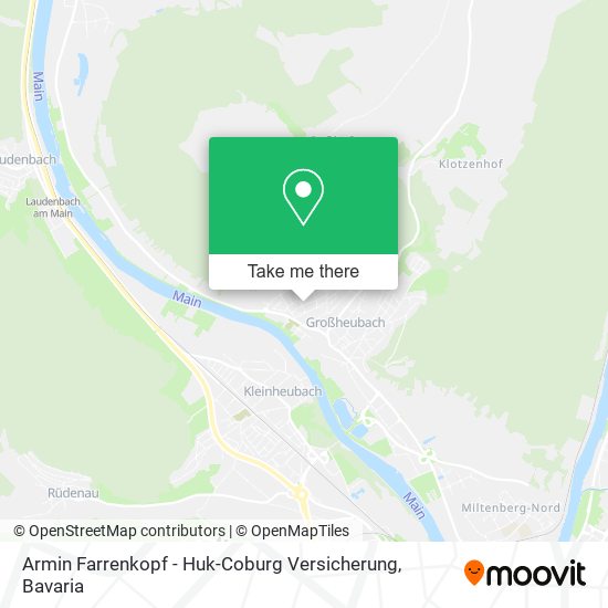 Armin Farrenkopf - Huk-Coburg Versicherung map