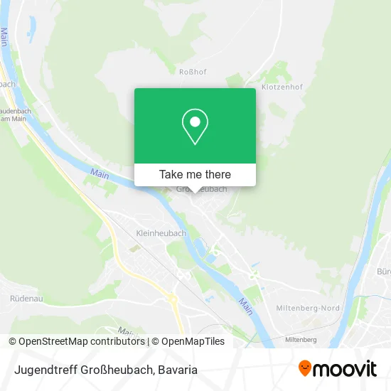 Карта Jugendtreff Großheubach