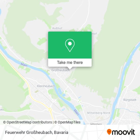 Карта Feuerwehr Großheubach