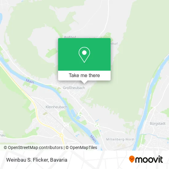 Карта Weinbau S. Flicker