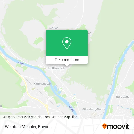 Карта Weinbau Mechler