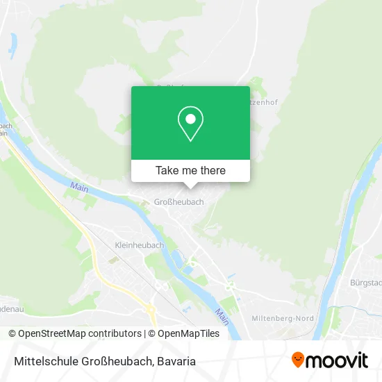 Карта Mittelschule Großheubach