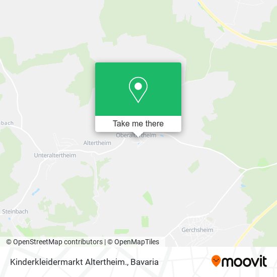 Kinderkleidermarkt Altertheim. map