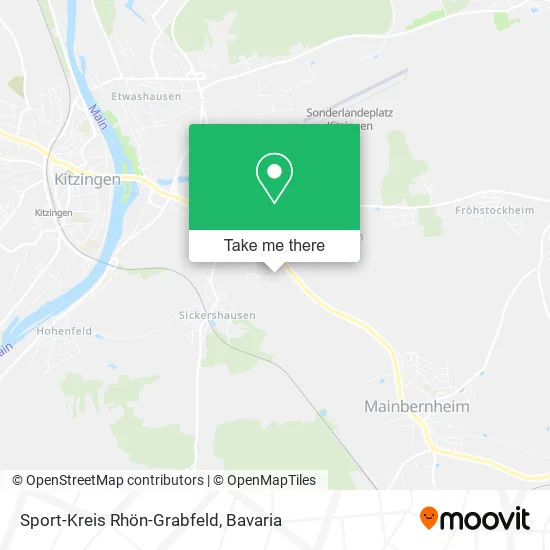 Карта Sport-Kreis Rhön-Grabfeld