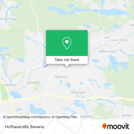 Карта Hofhauscafe