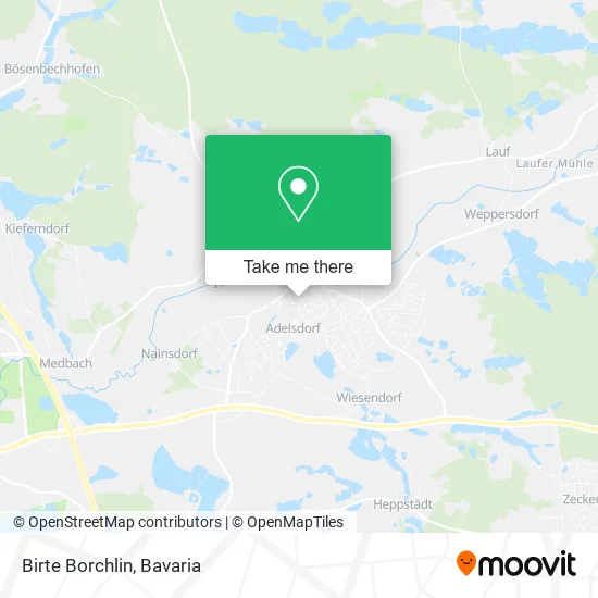 Карта Birte Borchlin