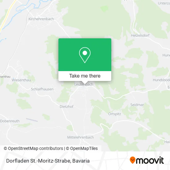 Карта Dorfladen St.-Moritz-Strabe