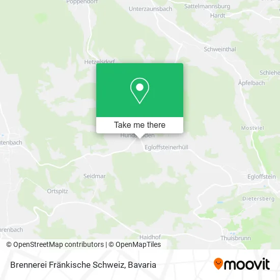 Карта Brennerei Fränkische Schweiz