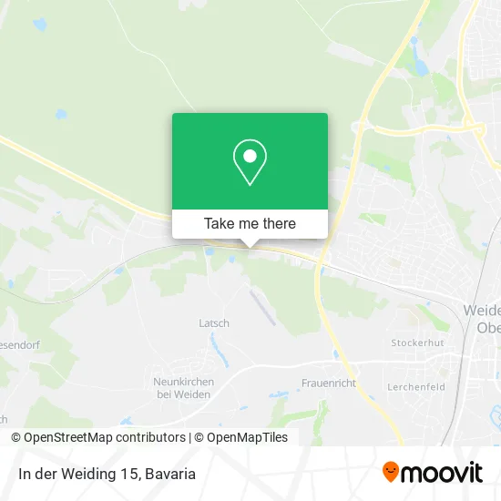 Карта In der Weiding 15