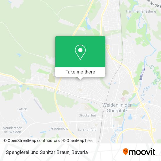 Spenglerei und Sanitär Braun map